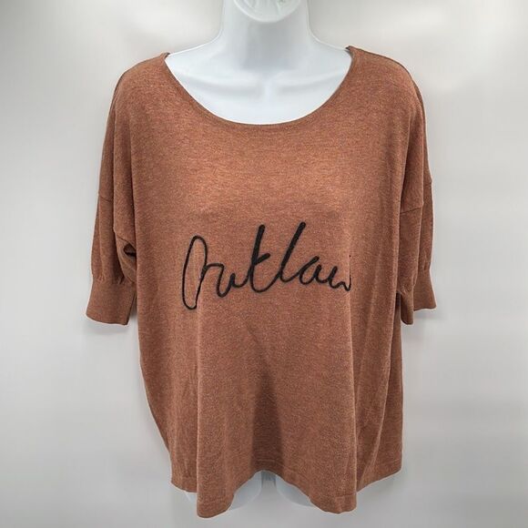 Teaspoon Outlaw lightweight sweater medium EUC cotton blend - Picture 9 of 9